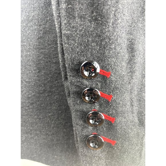 Vintage ESCADA Grey Wool Blazer, Women’s Size 42 Euro/Large US - Picture 12 of 16